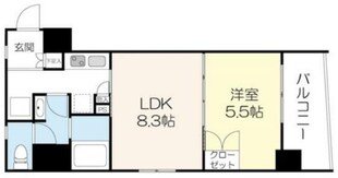 八丁堀3丁目賃貸マンションの物件間取画像